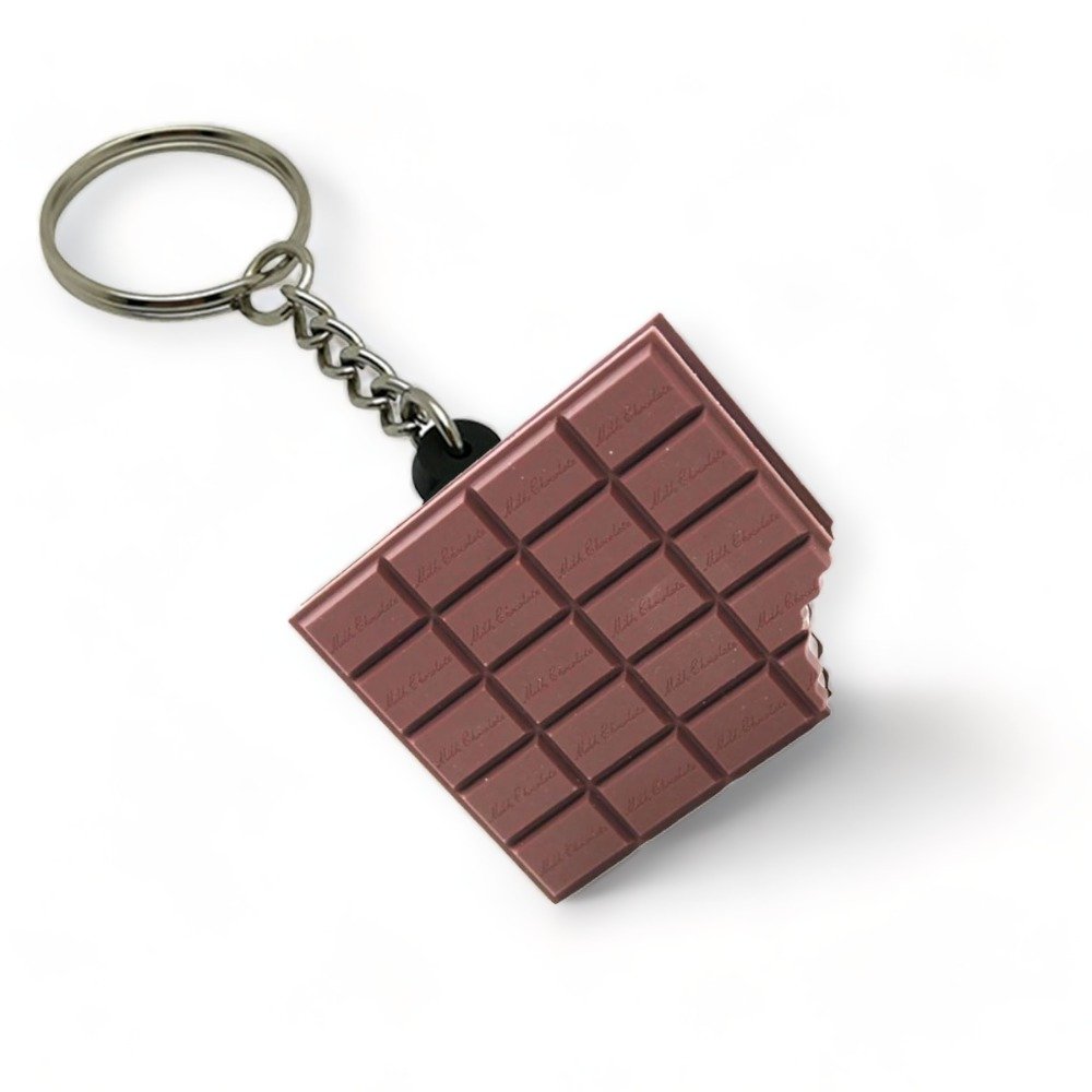 Çikolata - Kauçuk Anahtarlık